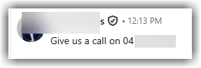 Positive reply